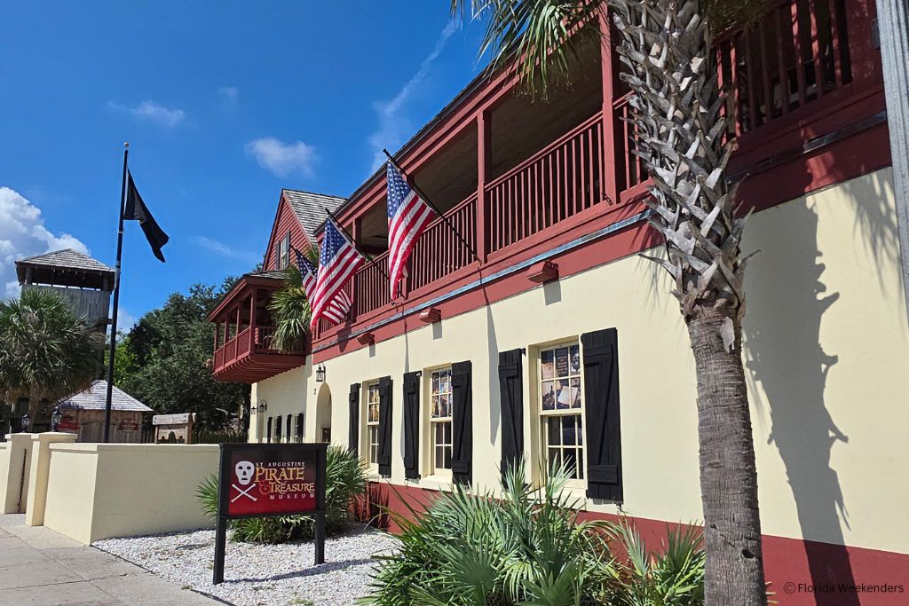 St. Augustine Pirate & Treasure Museum, one of the best museums in Saint Augustine for kids.