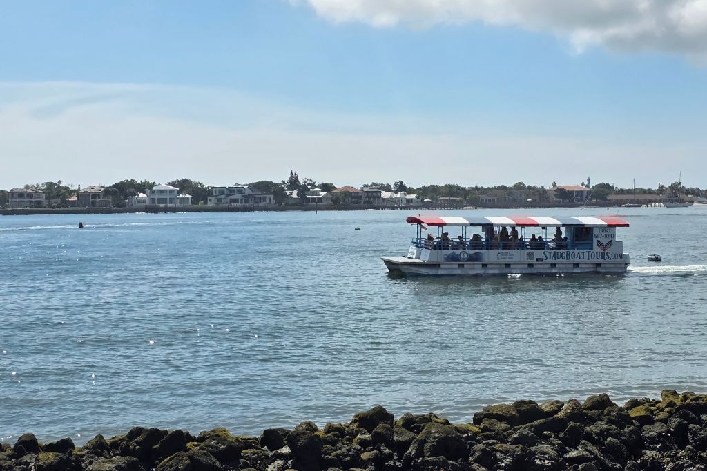 boat tour on the Matanzas River in St. Augustine